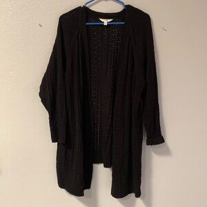 Terra and Sky open front cardigan